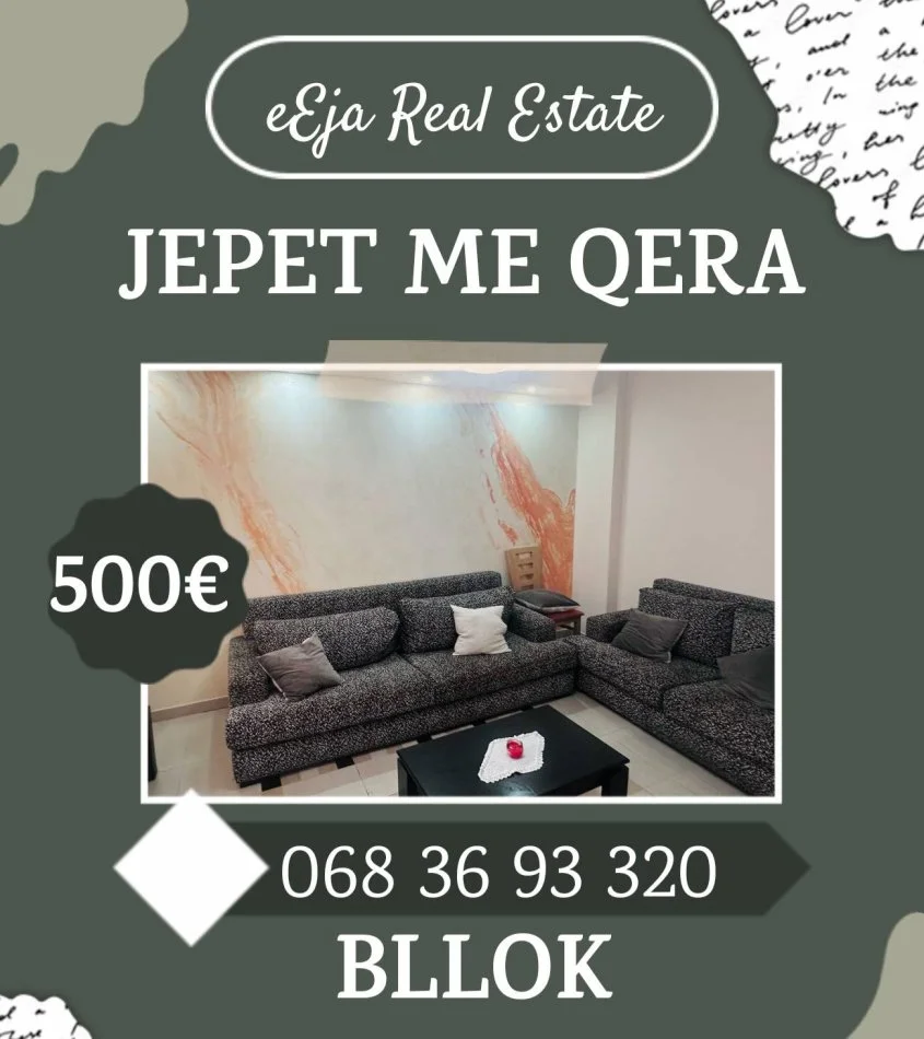 Tirane, jepet me qera apartament 1+1+Ballkon Kati 4, 75 m² 500 € (Libri universitar)