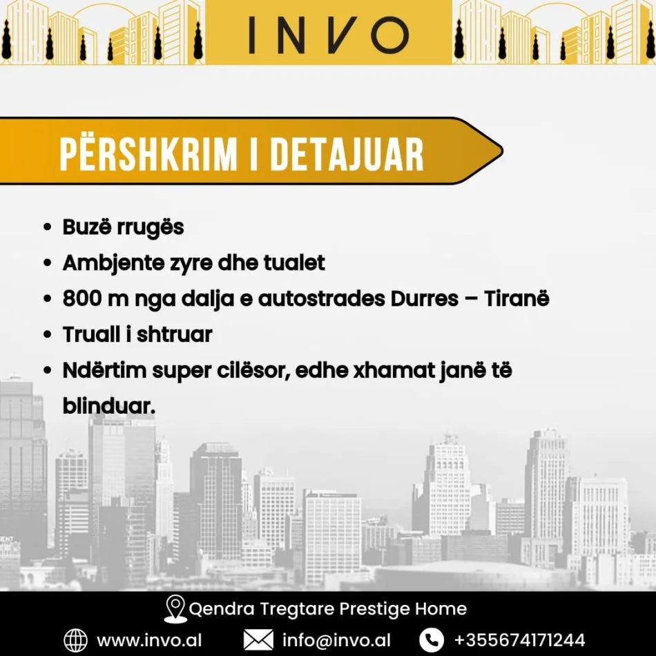 Tirane, shitet magazine , 913 m² 1.700.000 € (Vore)