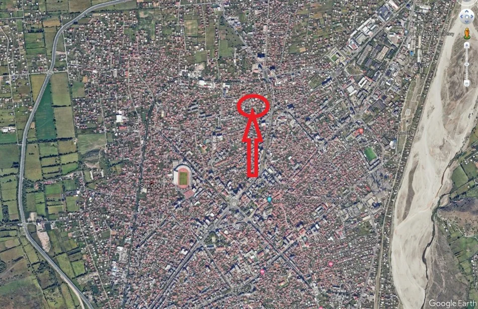 Shkoder, Shitet Truall me siperfaqe 297.5 m² dhe Ndertese me siperfaqe 297.5 m², Cmimi Referues 23,680,000 Leke