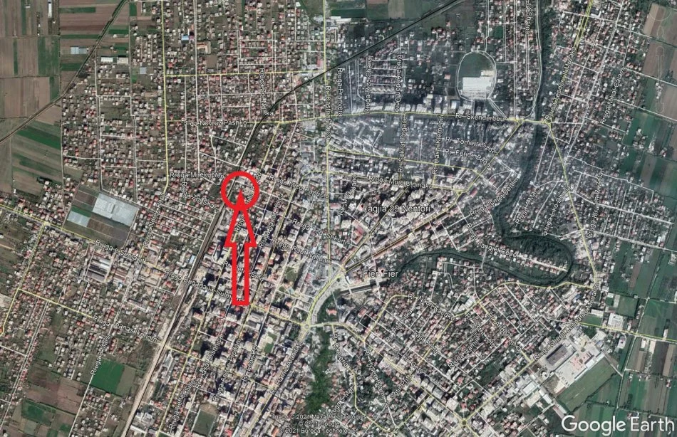 Fier, Shitet Truall 217.5 m² dhe Ndertese 99 m², Cmimi Referues 6,160,000 Leke (Lagja “15 Tetori”)