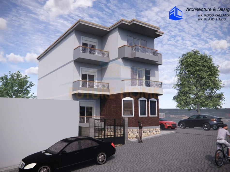 Korce, shitet apartament 2+1+Ballkon Kati 3, 106 m² 120.000 € (Lagjia 2)