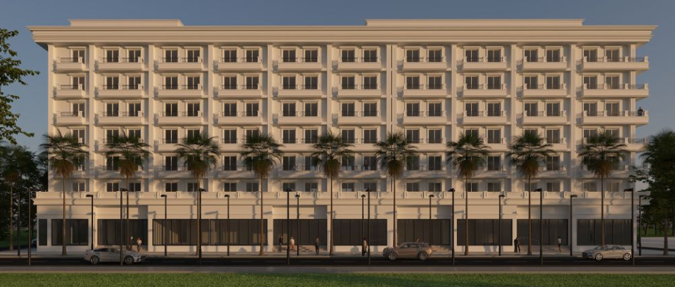 Golem, shitet apartament 1+1 Kati 4, 93 m² 97.335 € (BONITA GOLEM)