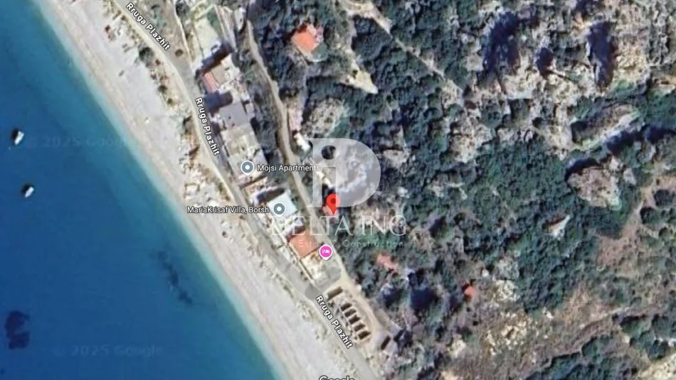 Borsh, shitet truall , 500 m² 350.000 € 