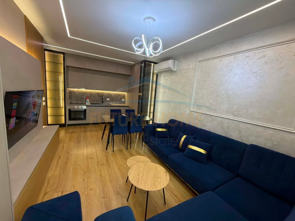 Tirane, jepet me qera apartament 1+1 Kati 8, 65 m² 600 € (RESIDENCA FUTURE HOME , Unaza e Re)