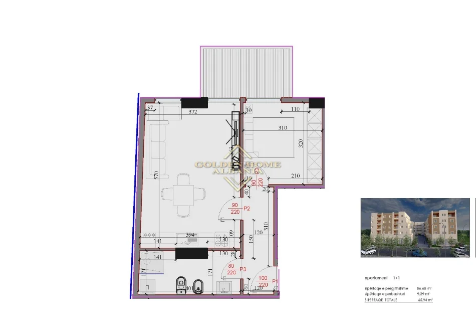 Tirane, shitet apartament , (Paskuqan)