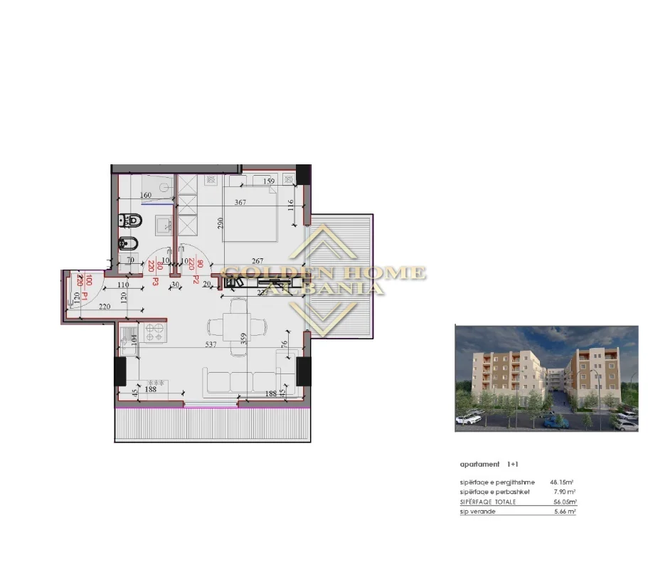 Tirane, shitet apartament , (Paskuqan)