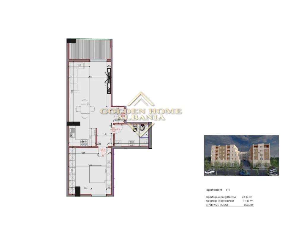 Tirane, shitet apartament , (Paskuqan)