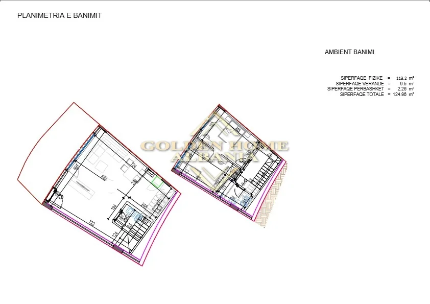 Tirane, shitet apartament , (Kodra e diellit)