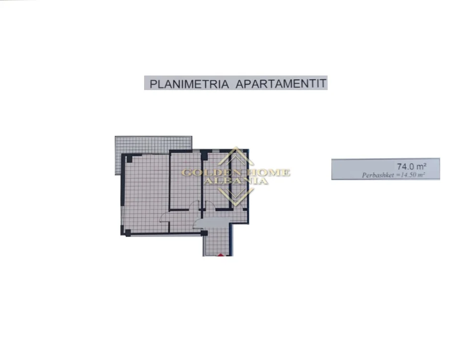 Tirane, shitet , 89 m² (fresk)