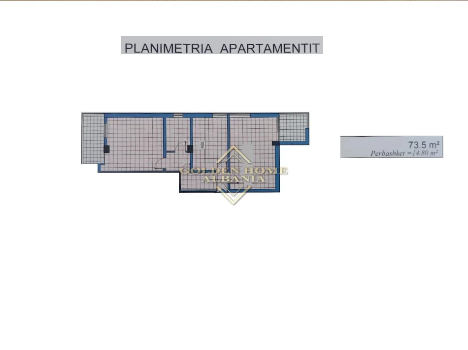 Tirane, shitet , 89 m² (fresk)