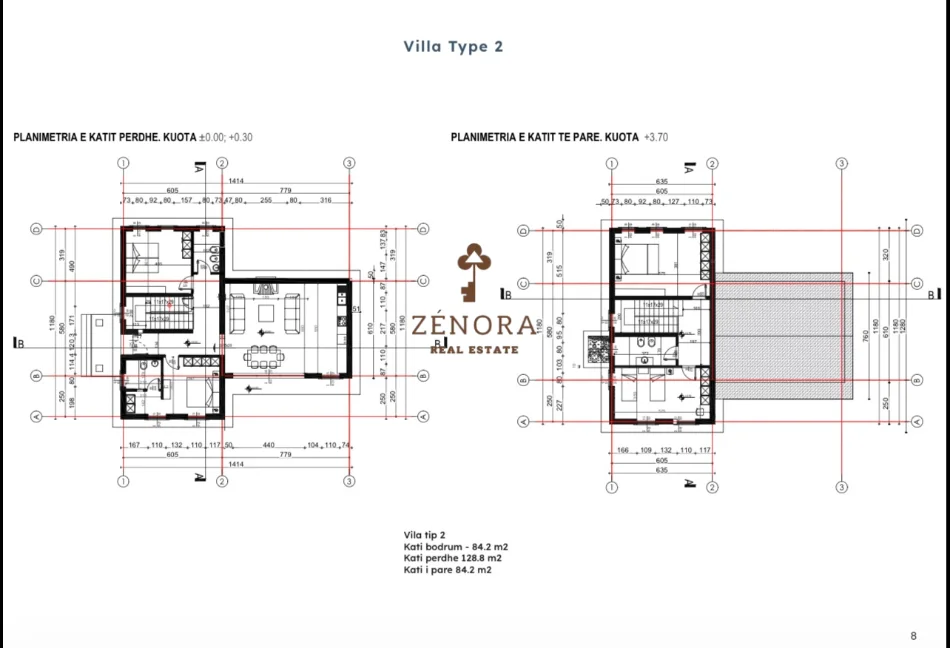 Tirane, shitet Vile Vile 2 Katshe , 314 m² 750.000 € (Petrele)