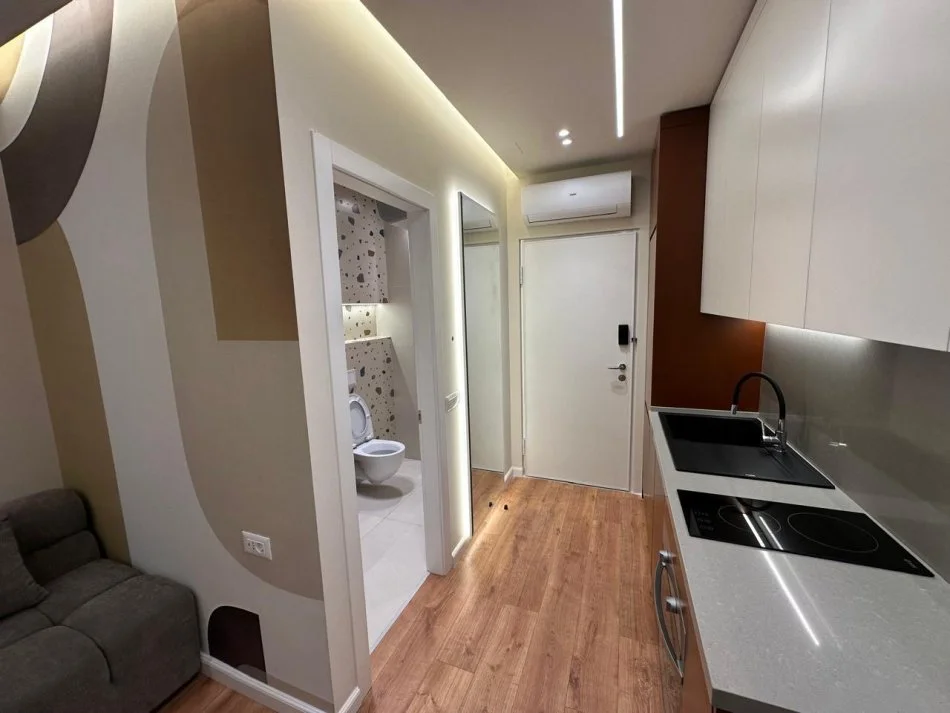 Tirane, jepet me qera apartament 1+1 Kati 2, 43 m² 500 € (GJIMNAZI PARTIZANI)