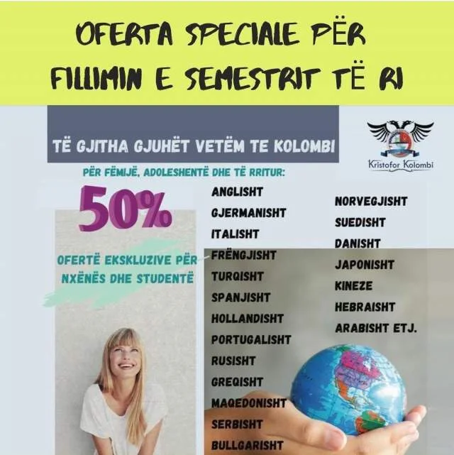 Tirane, ofrojme kurse gjuhe