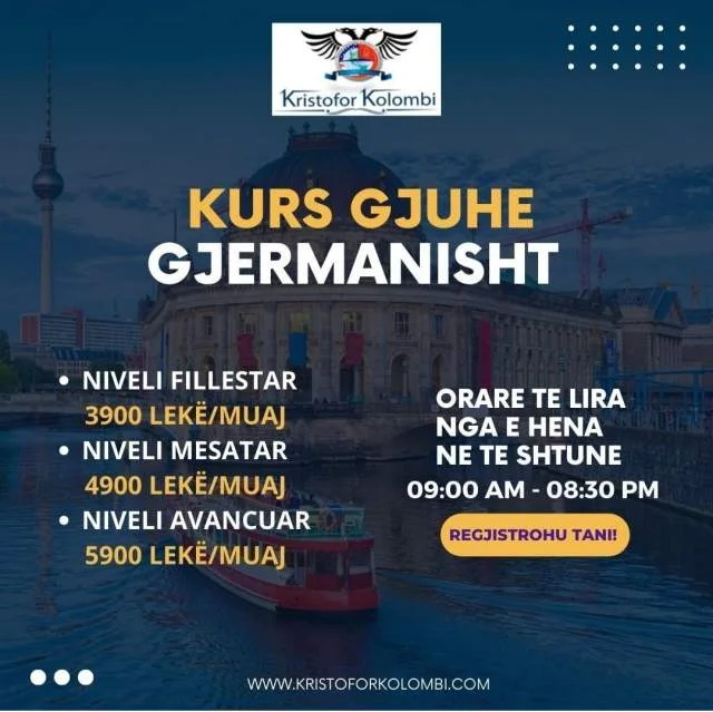 Tirane, ofrojme kurse gjuhe Gjermanisht
