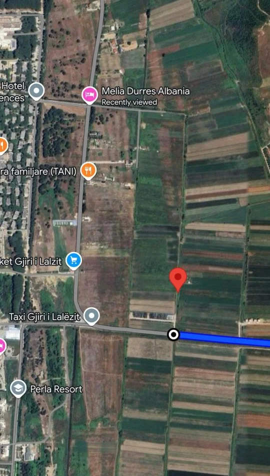 Durres, shitet toke ne bregdet , 5.600 m² 319.200 € (Gjiri i Lalezit)