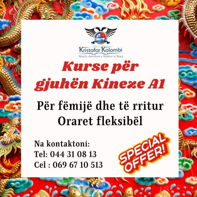 Tirane, ofrojme kurse gjuhe kineze Kurse te gjuhes Kineze niveli A1