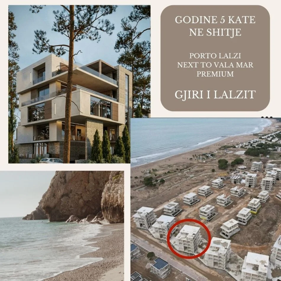 Gjiri Lalezit | Hamallaj, shitet apartament 5+1, Kati 5, 1,328 m² 2,700,000 € (Gjiri i lalzit / Porto Lalzi)