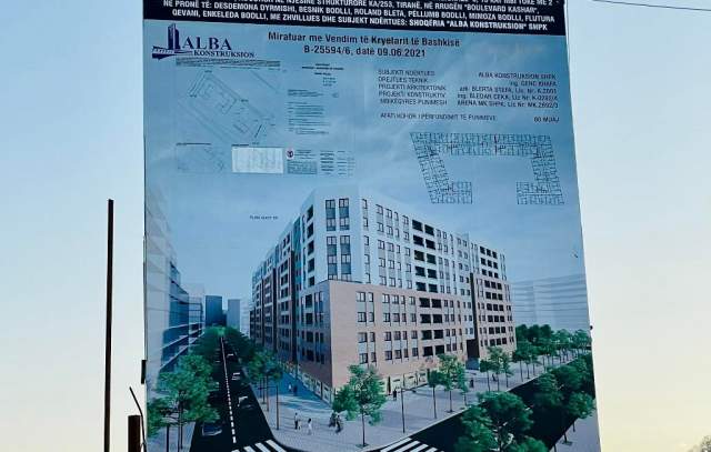 Tirane, ofert apartament 2+1 95 m² 81.000 Euro (Bulevardi Kashar)