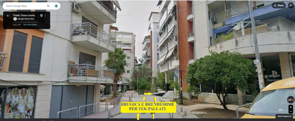 Tirane,Okazion!Shitet & Mundsi Investimi,Ambjent Biznesi mundësi në 2-apartament,kat 0,pallat 8-kat,sip.117m²,çmim1250€/m2,te Fresku-drejtim teleferik