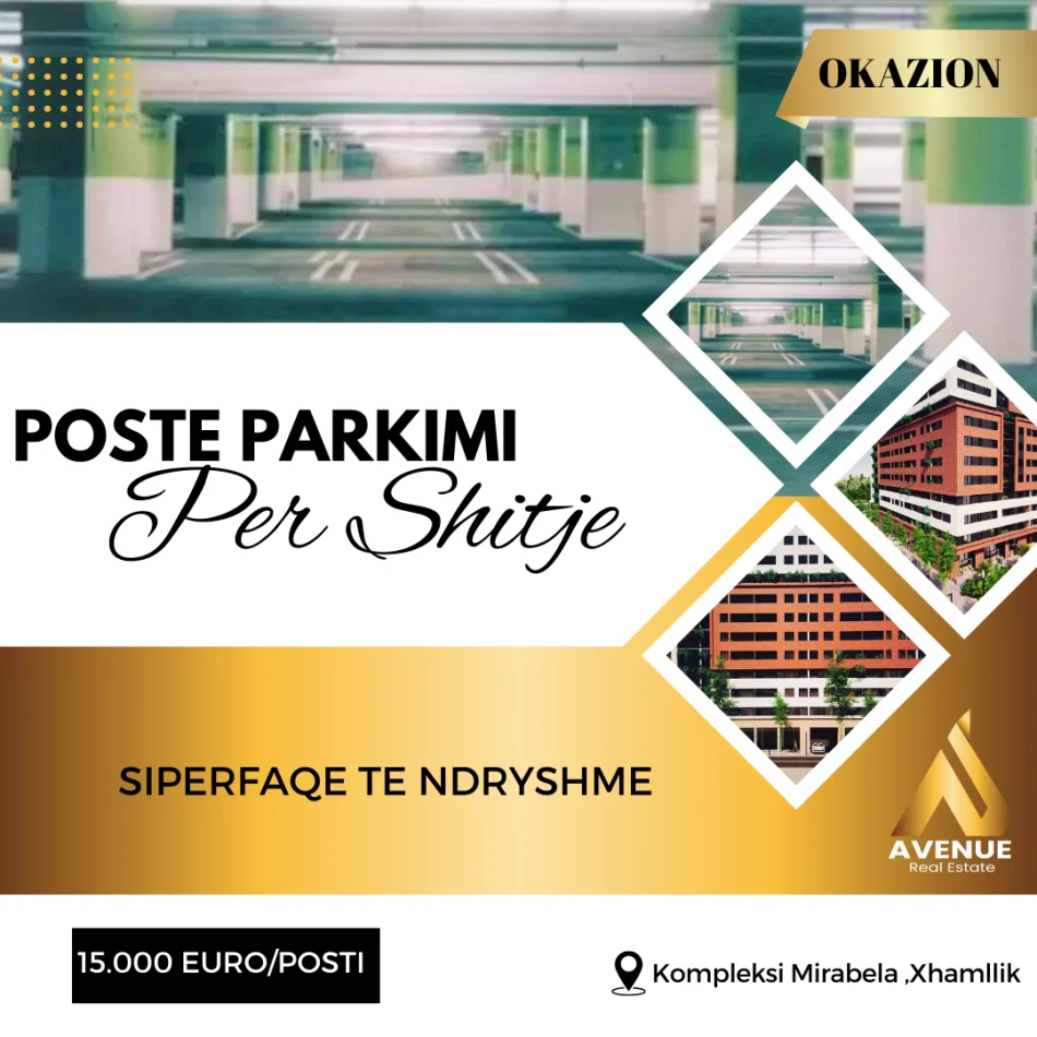 Tirane, shitet garazh Kati -2, 40 m² (kujtim laro)