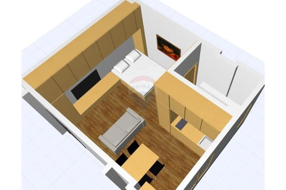 Tirane, shitet garsonier Kati 1, 30 m² 54.000 € (Don Bosko - Jordan Misja)