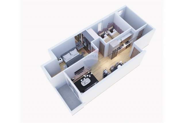Tirane, shitet apartament 2+1+BLK Kati 9, 82 m² 144.500 Euro