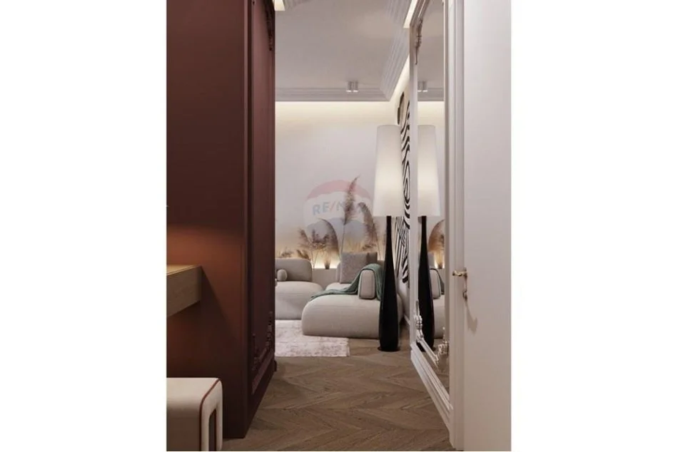 Tirane, jepet me qera apartament 1+1+Ballkon Kati 6, 80 m² 1.200 € (KOMPLEKSI DELIJORGJI)