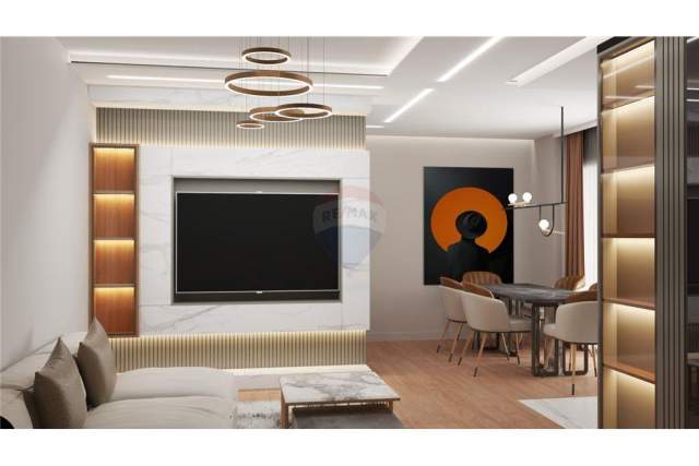 Tirane, jepet me qera apartament 2+1+BLK Kati 4, 100 m² 600 Euro (Perballe Karburant KASTRATI)