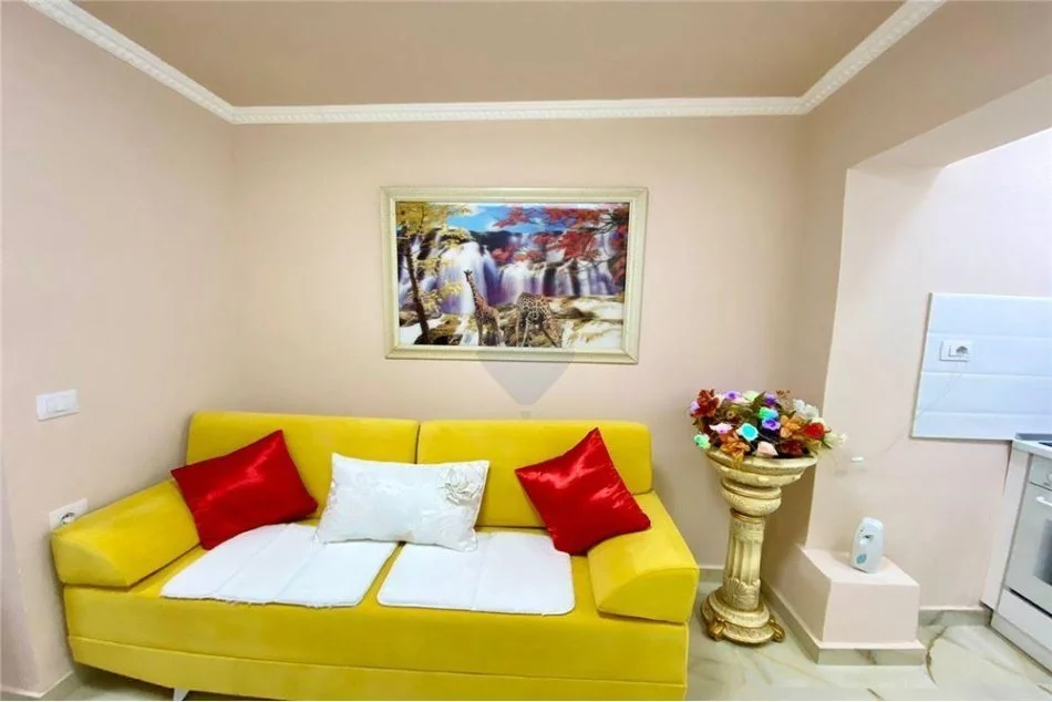 Tirane, jepet me qera apartament 1+1 Kati 6, 42 m² 450 € (Grigor Heba)