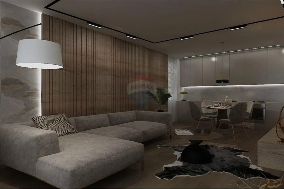 Tirane, jepet me qera apartament 1+1 , 77 m² 1.100 € (Apartament 1+1 per qira te Rruga Barrikadave)