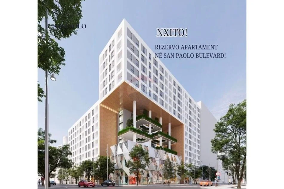 Tirane, shitet apartament 1+1+Ballkon Kati 6, 65 m² 120.000 € (BULEVARDI I RI)