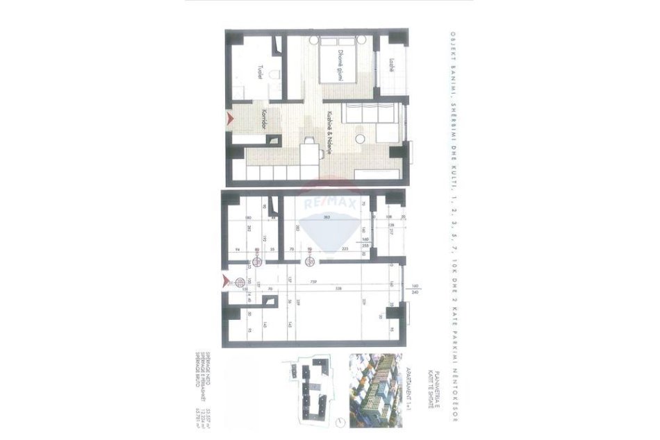 Tirane, shes apartament 1+1+Aneks+Ballkon Kati 5, 67 m² 91.900 € (Rruga Xhanfize Keko)