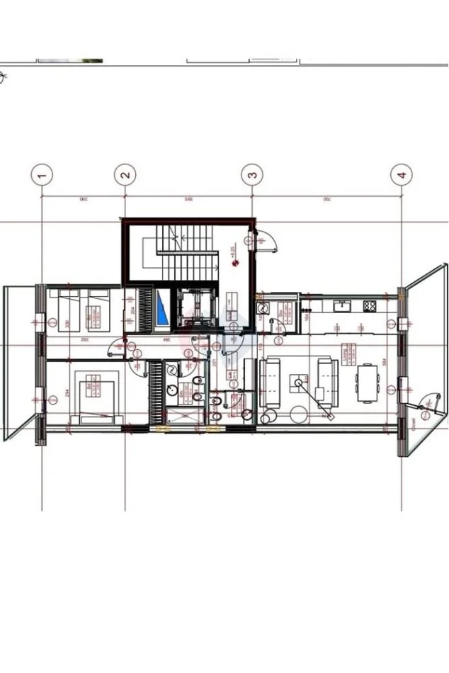 Tirane, jepet me qera ambjent biznesi Kati 3, 151 m² 1.800 € (AMBIENT ZYRASH PER QIRA TEK ALTANA RESIDENCE!)
