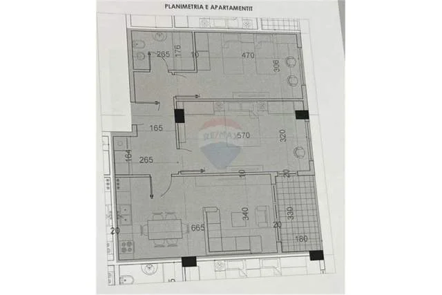 Tirane, shitet apartament 2+1 Kati 7, 95 m² 105.121 Euro (Bulevardi i Ri)