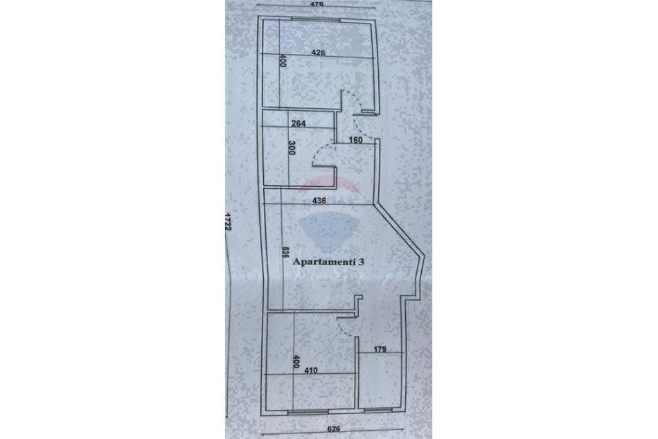 Tirane, jepet me qera apartament 2+1 Kati 3, 100 m² 700 € (Myslym Shyri)
