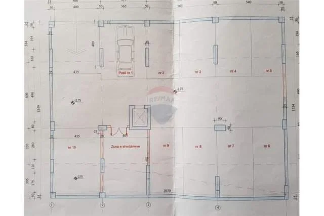 Tirane, shitet dyqan Kati -1, 200 m² 450.000 Euro (Myslym Shyr)