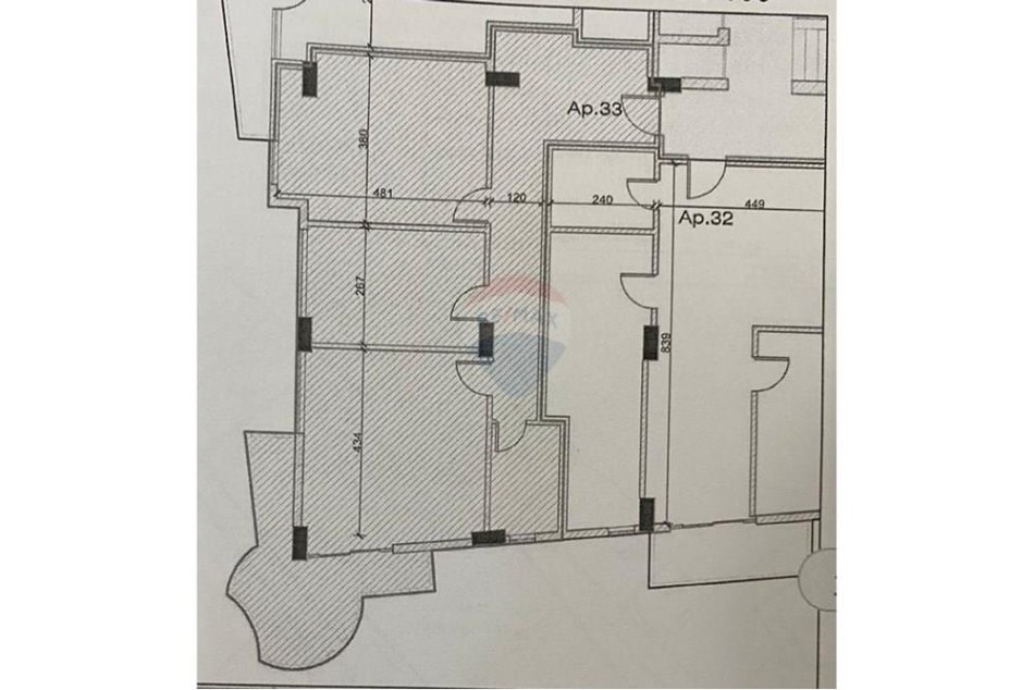 Tirane, shes apartament 2+1 Kati 3, 96 m² 120.000 € (Rruga Muhamet Deliu, Fresk, ID: 1008-6)