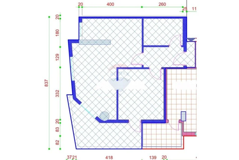 Tirane, shitet apartament 1+1+Aneks+Ballkon Kati 4, 60 m² 93.000 € (Astir)