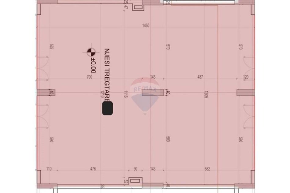 Tirane, shitet dyqan Kati 0, 180 m² 902.200 € (Xhanfize Keko)