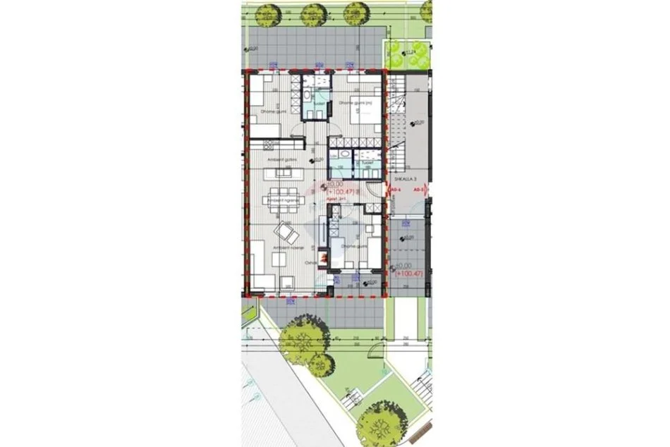 Tirane, shitet apartament 3+1 Kati 0, 245 m² 239.000 € (Farke)