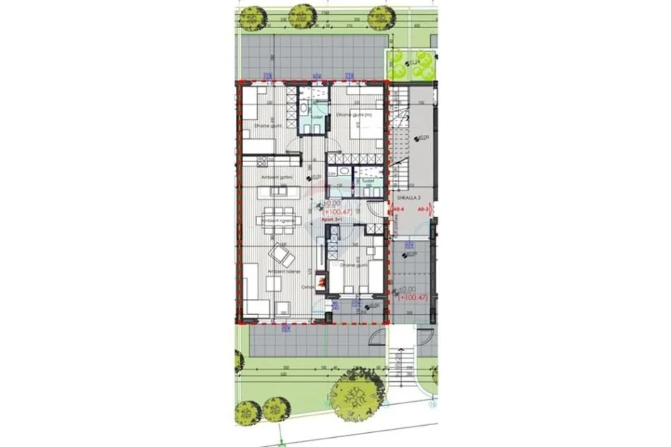 Tirane, shitet apartament 3+1 Kati 0, 241 m² 239.000 € (Farke)