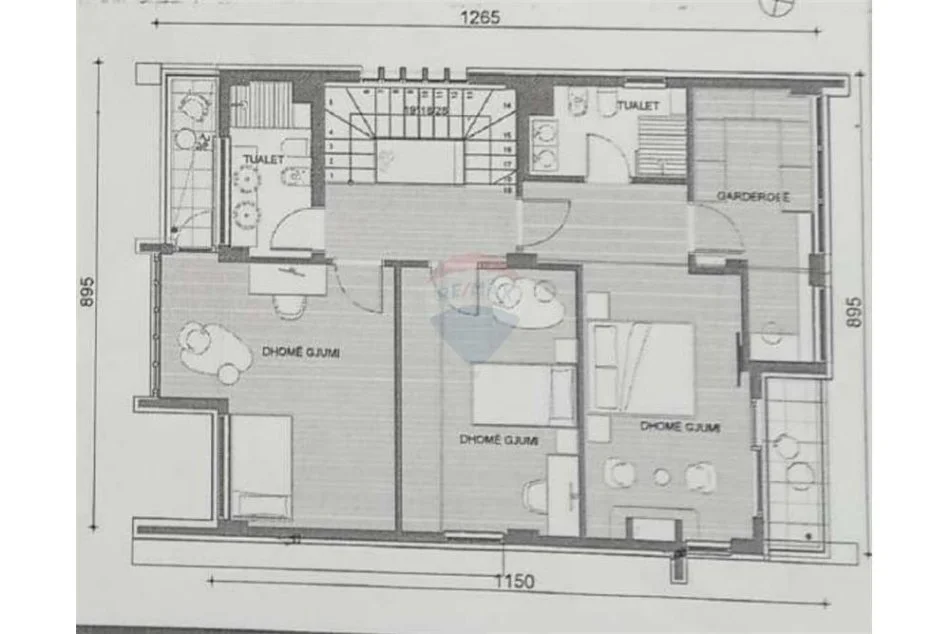 Tirane, shitet Vile , 334 m² 850.000 € (Residenca Lulebore)