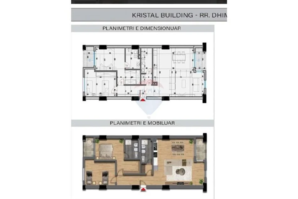 Tirane, shitet apartament 2+1 , 131 m² 379.030 € (Kristal 2)