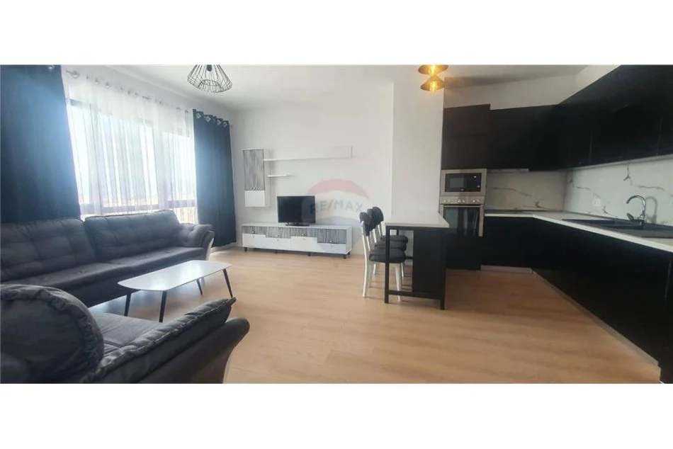 Tirane, jepet me qera apartament 1+1 Kati 9, 65 m² 550 € (Rruga e Dibrës - Farmacia 10,)