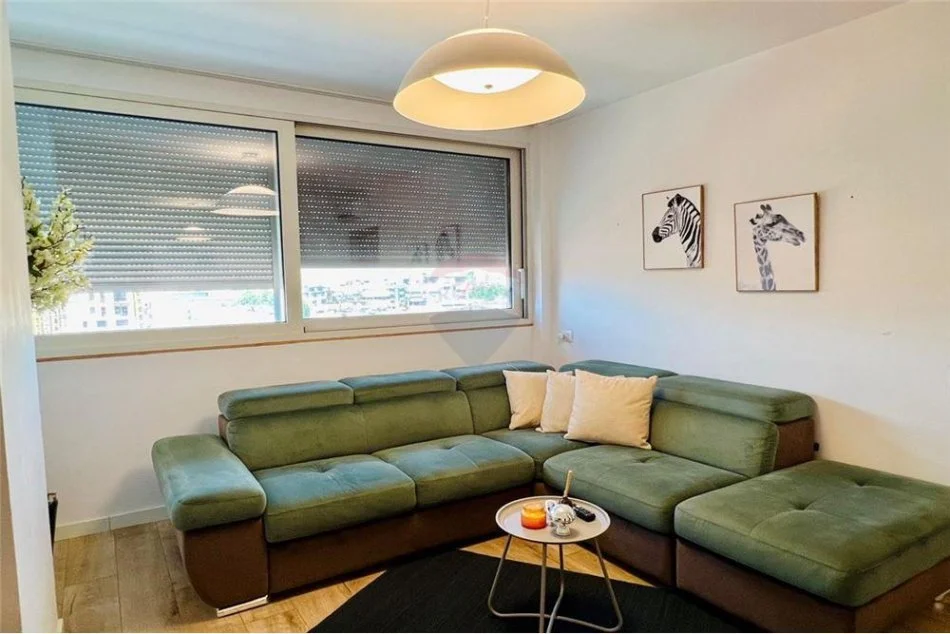 Tirane, jepet me qera apartament 1+1 Kati 6, 65 m² 700 € (Rruga Sulejman Delvina - Tirana e Re - Stadiumi Dinamo, Shqipëri)