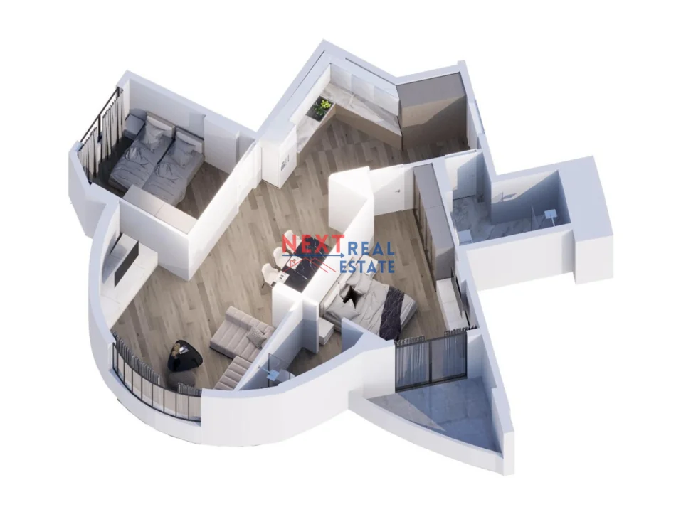 Vlore, shitet apartament 2+1+Ballkon , 120 m² 300.000 € (UJE I FTOHTE)