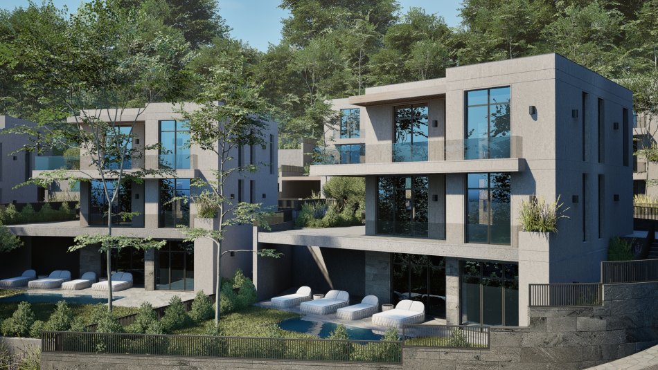 Tirane, shes Vile , Liqeni i  Farkes ,  3- kateshe, Sip. 342 m²