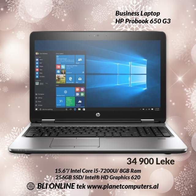 Tirane, shes Laptop HP Probook 650 G3 Business Laptop 34.900 Leke