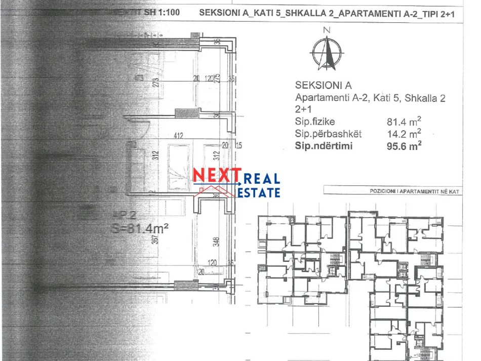 REZERVO PRONEN VETEM ME 500€! APARTAMENT 2+1 NE REZIDENCEN “POSEIDON”, VLORE