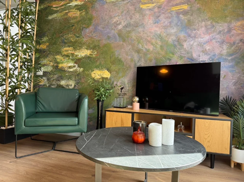 Tirane, jepet me qera apartament 1+1 Kati 6, 50 m² 420 € (ALI DEMI)